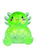 Squishy Glitter Axolotl