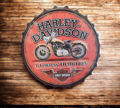 Harley Davidson Bottle Top Sign