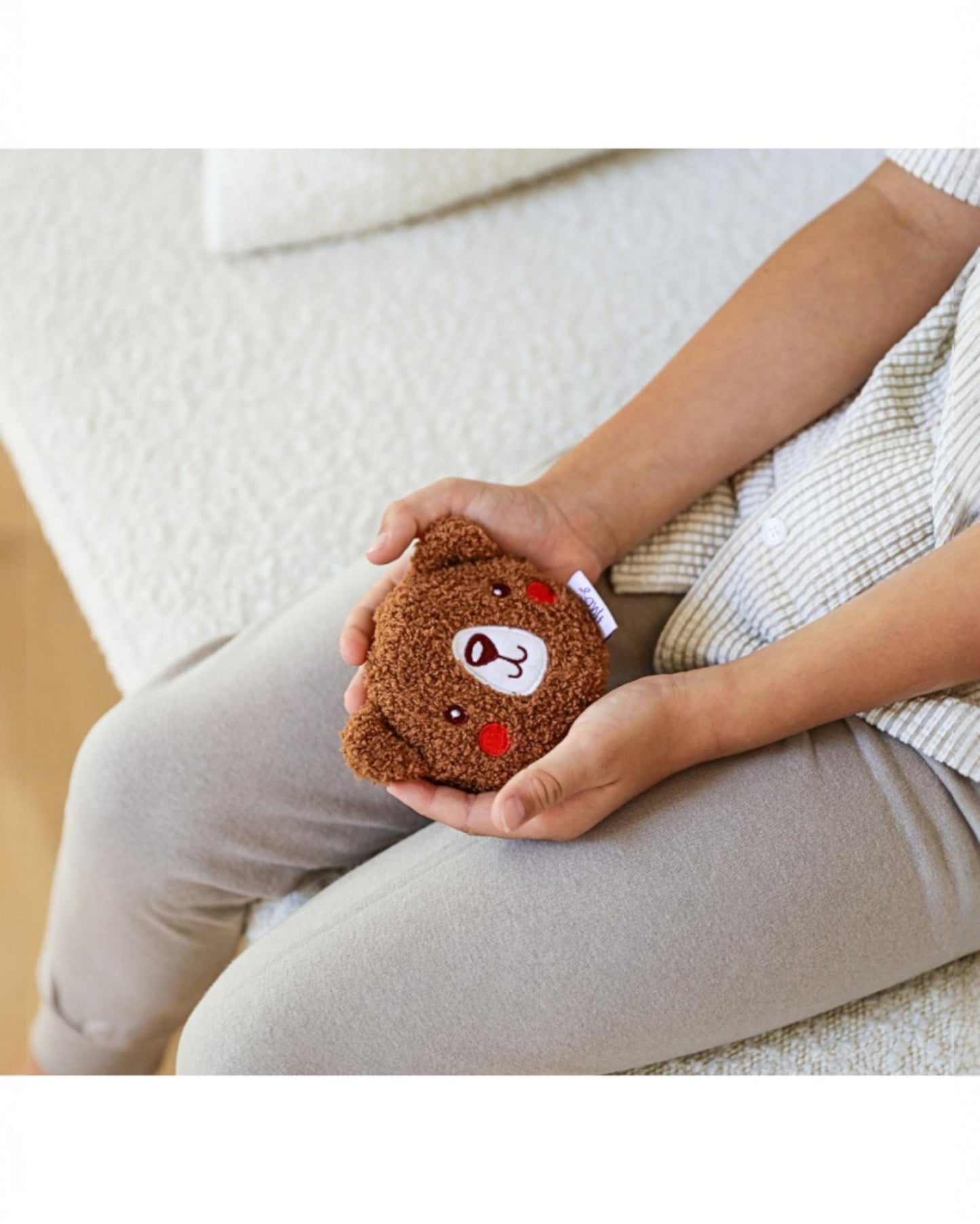 Toasty Hugs Berry Bear Hand Warmer