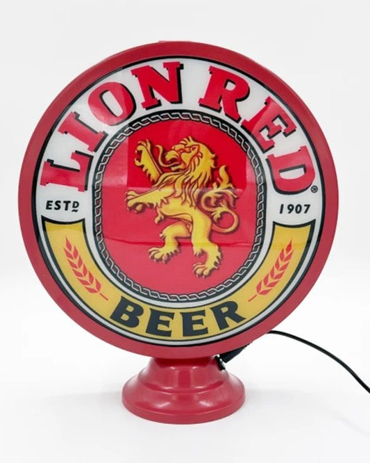 Lion Red Lamp