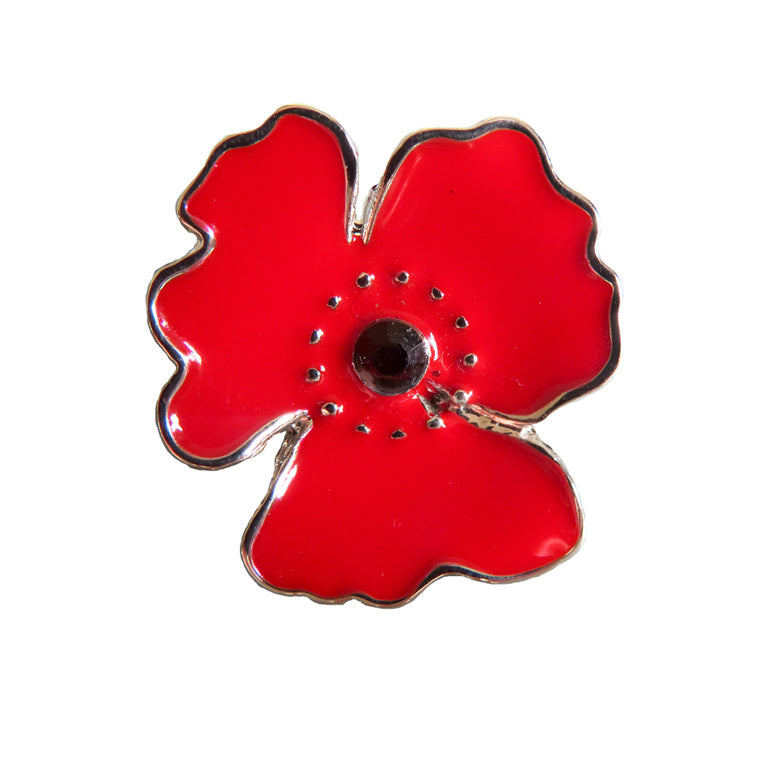 POPPY BROOCH