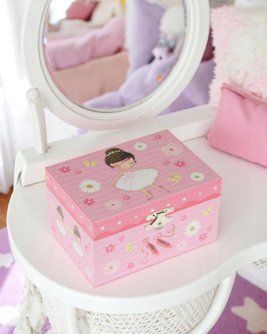 Ballet girl musical box