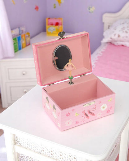 Ballet girl musical box