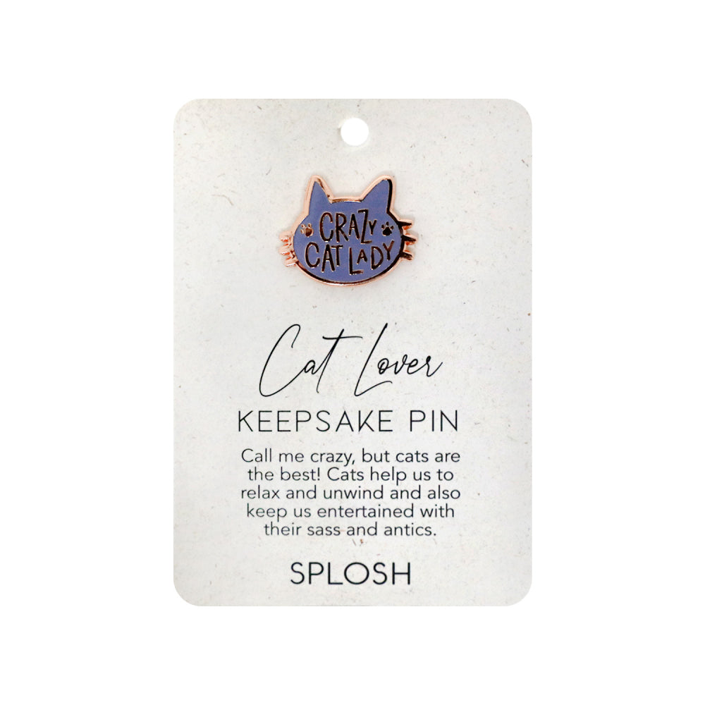 Cat Lover Keepsake Pin