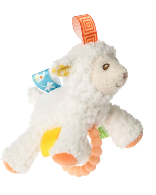 Mary Meyer Taggies Sherbert Lamb Teether Rattle