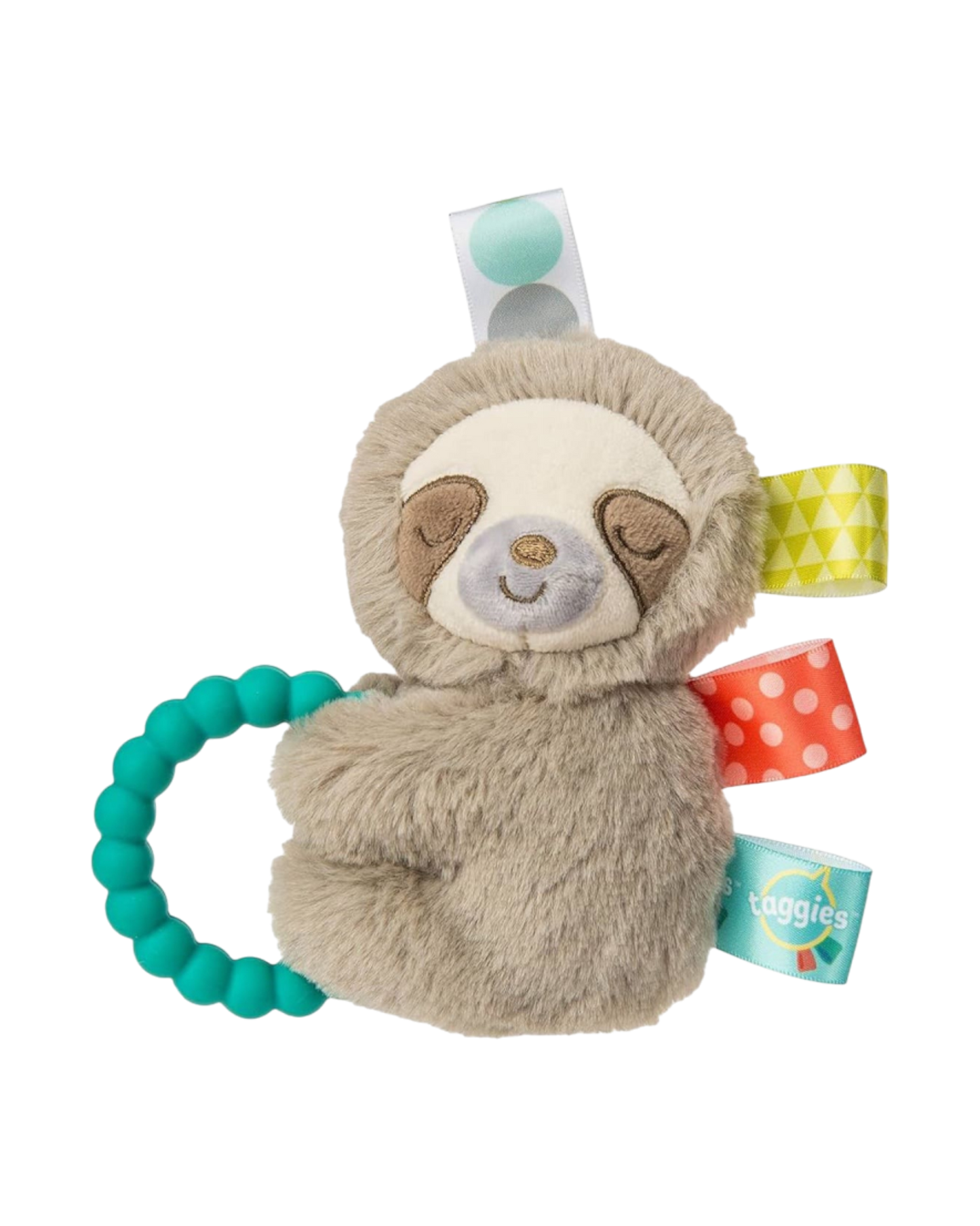 Taggies Molasses Sloth Teether Rattle