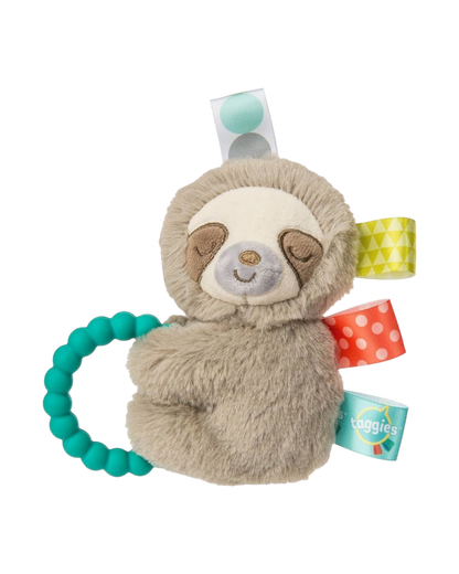 Taggies Molasses Sloth Teether Rattle