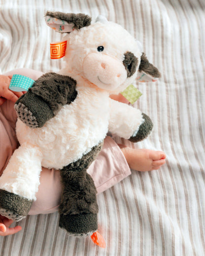 Taggies Buttercup Cow Soft Toy