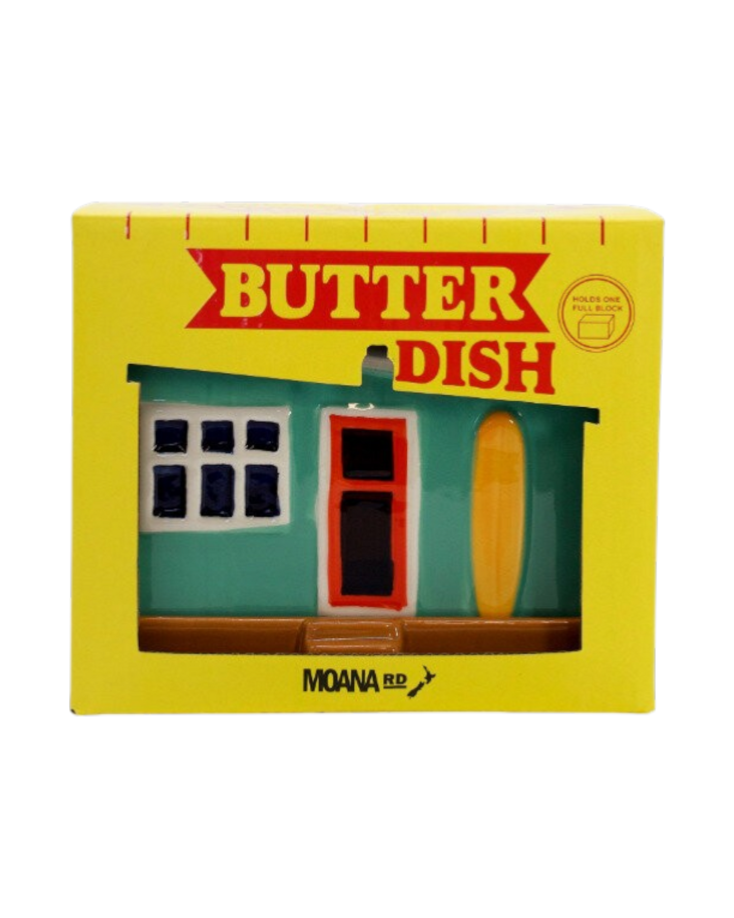Moana Road Butter Dish The Classic Kiwi Bach