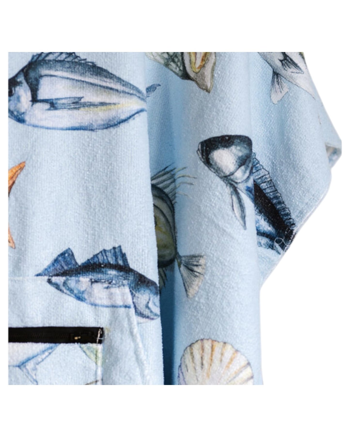 Towel Hoodie - NZ Fishing Club Kids