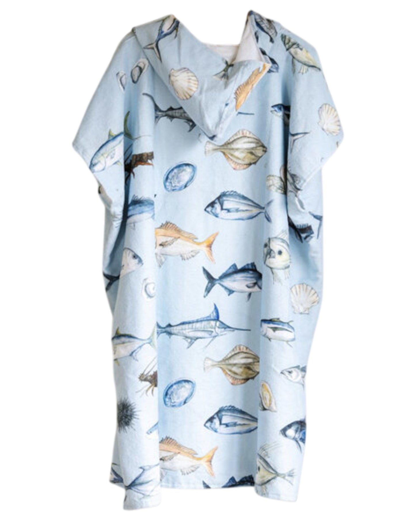 Towel Hoodie - NZ Fishing Club Kids