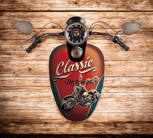 Metal Wall Art Classic Motorbike