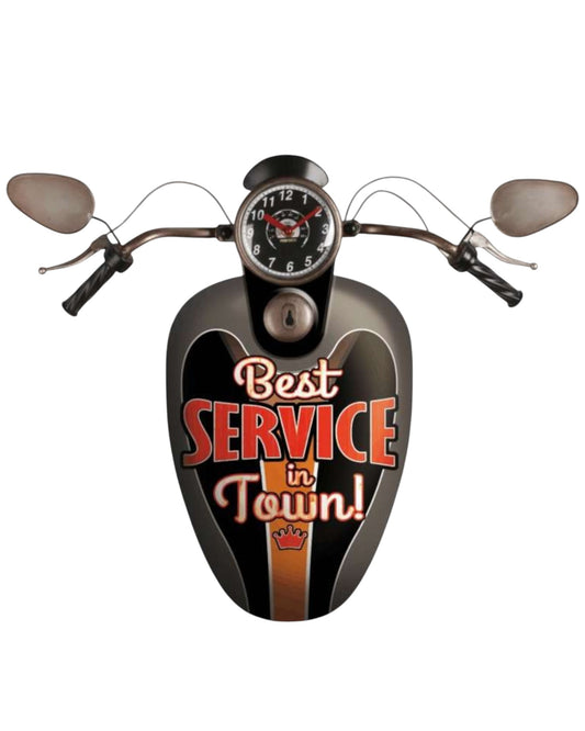Metal Wall Art Best Service in Town Motorbike