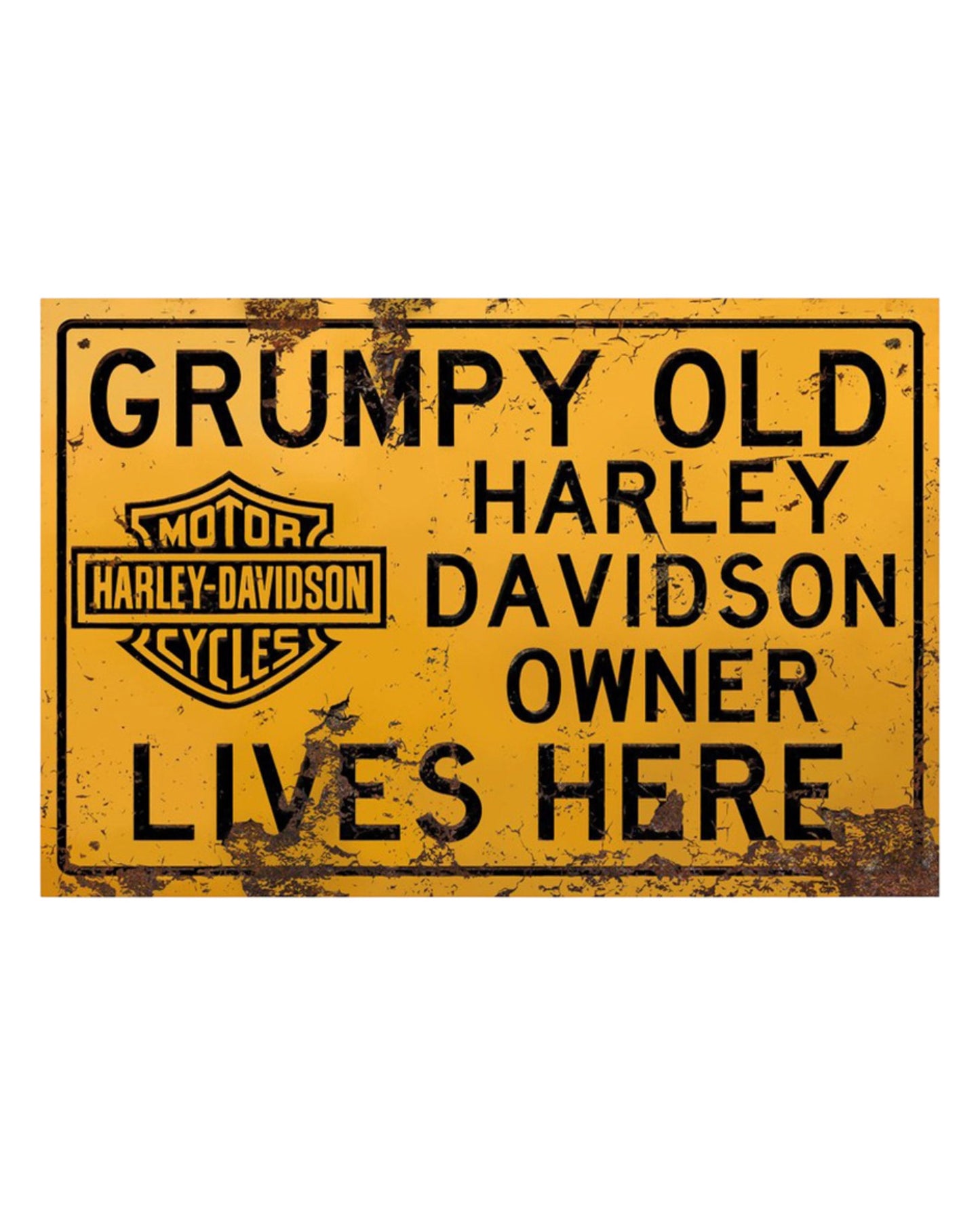 Grumpy Harley Owner Sign