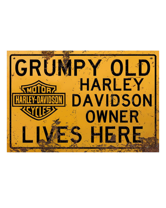 Grumpy Harley Owner Sign