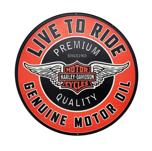 Live to Ride Sign