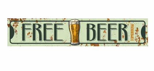 Free Beer Sign