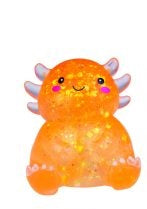 Squishy Glitter Axolotl