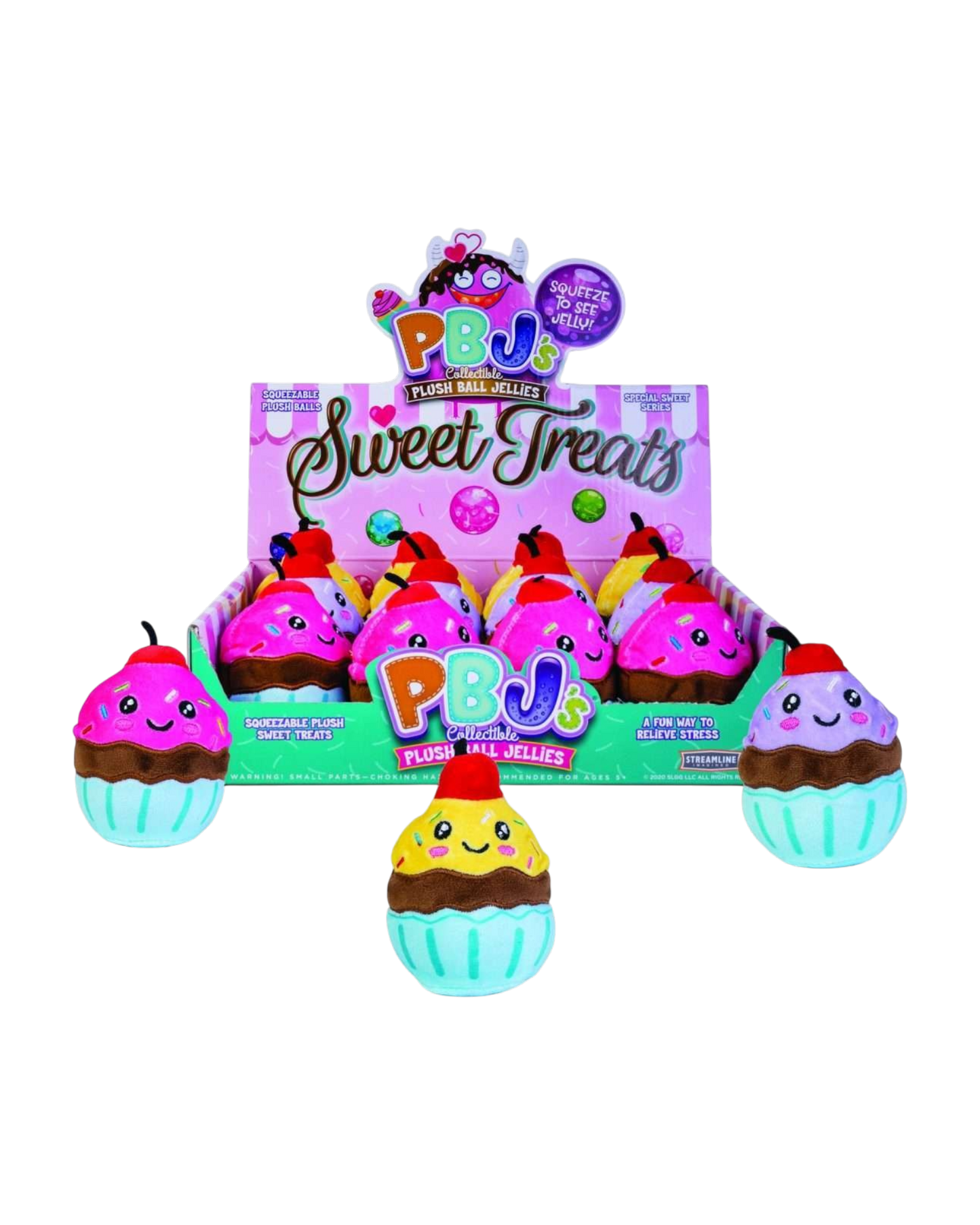 Sweet Treats Plush Ball Jellies