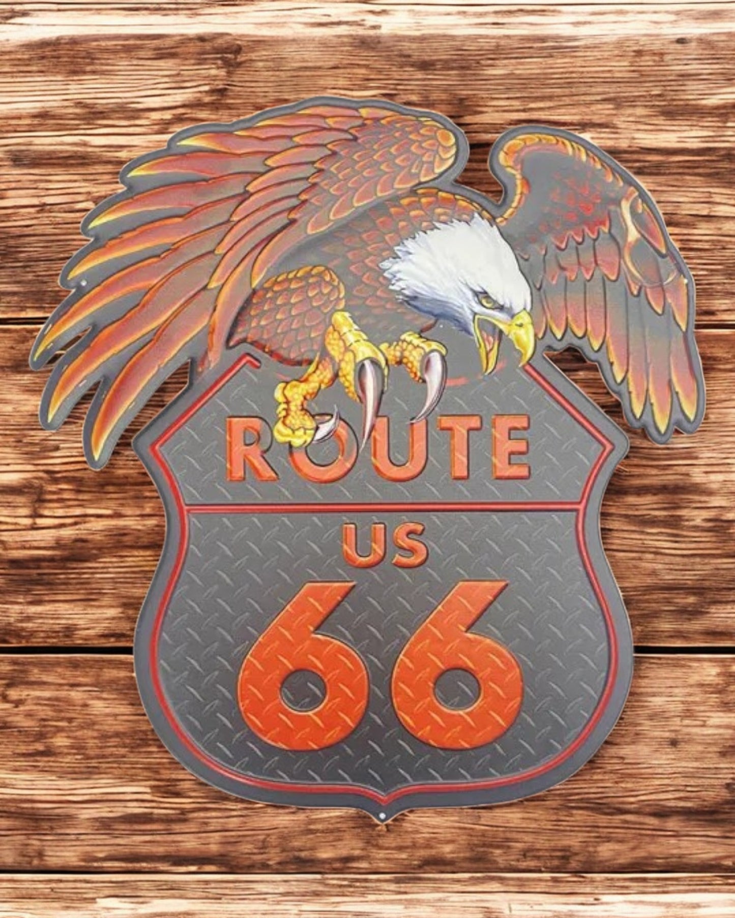 Route 66 & Eagle Sign