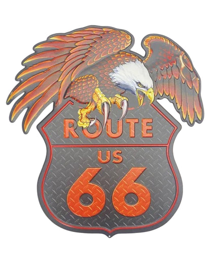 Route 66 & Eagle Sign