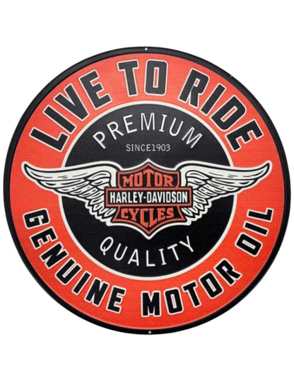 Live to Ride Sign