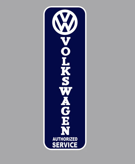 VW Service Sign