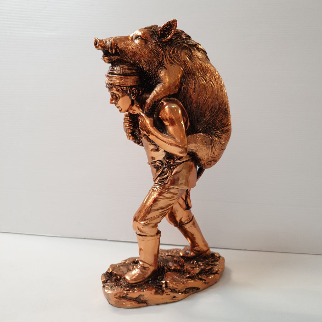 Pig Hunter Statue