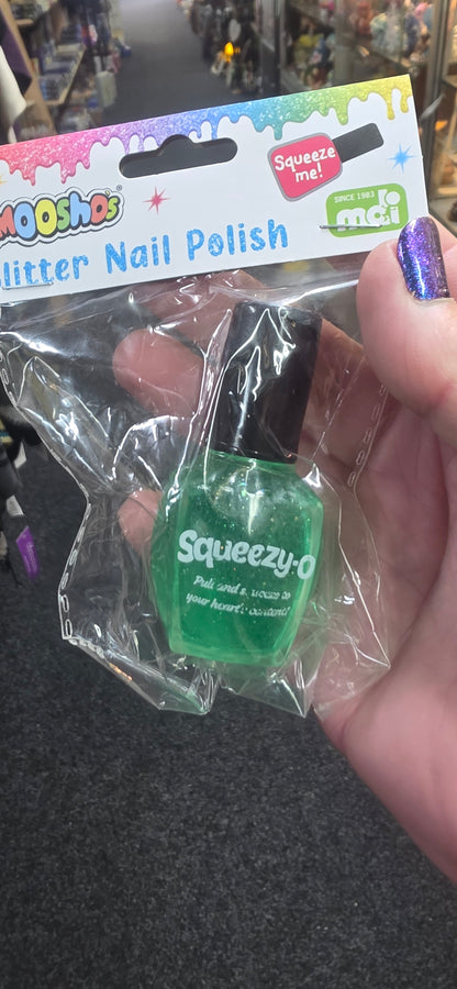 Smoosho’s Glitter Nail Polish Squishy