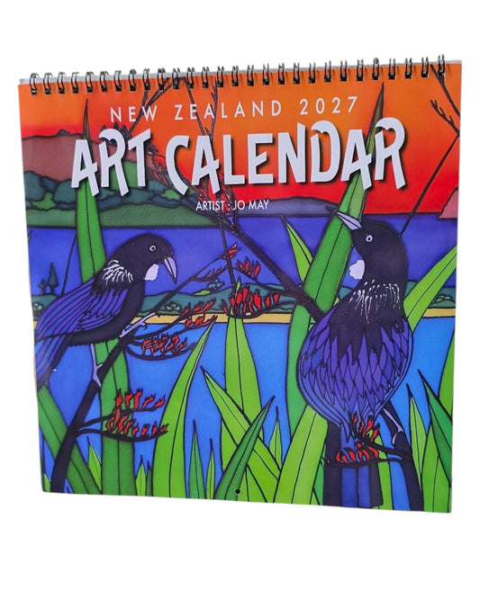 Jo May Calendar - New Zealand Artwork 2027