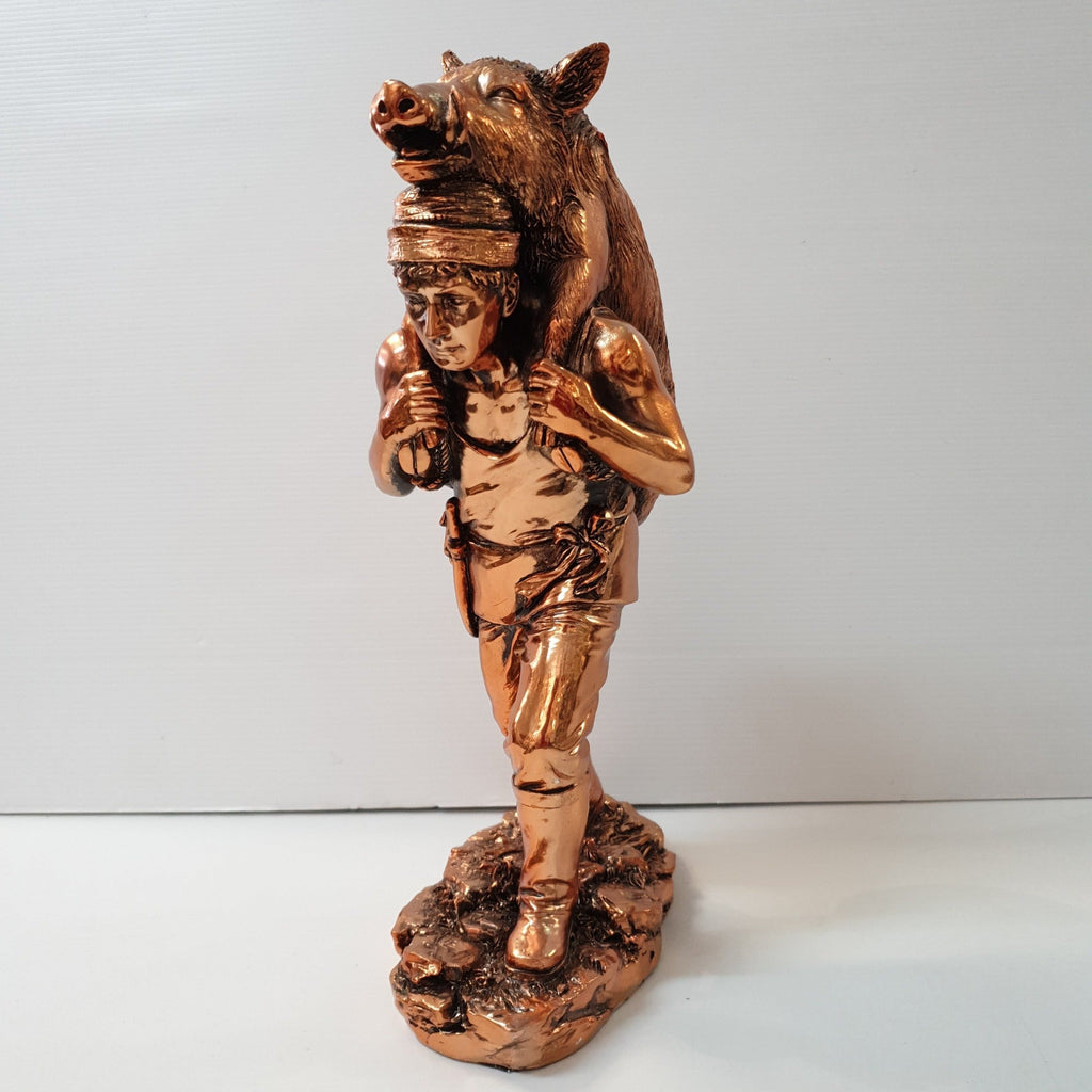 Pig Hunter Statue