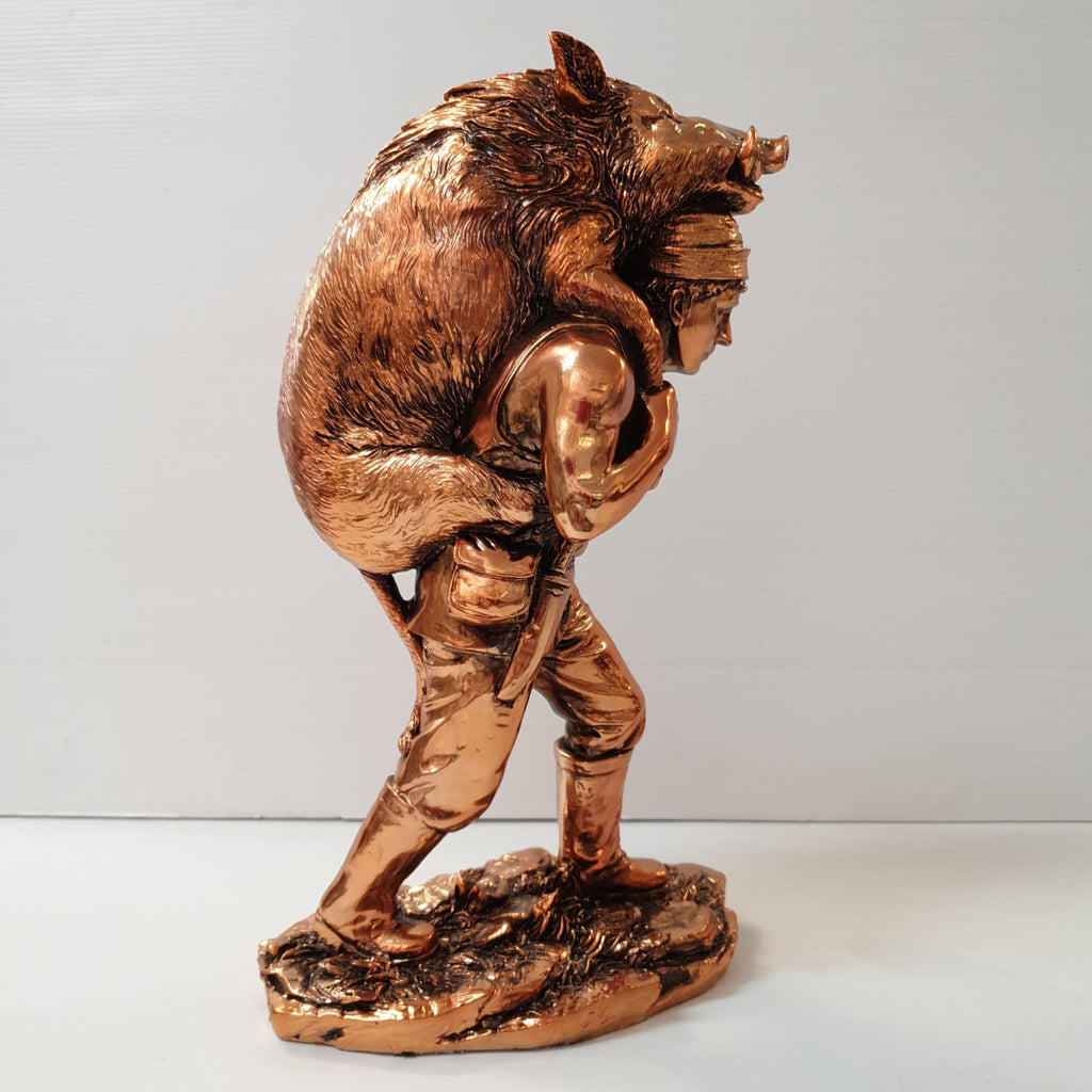 Pig Hunter Statue