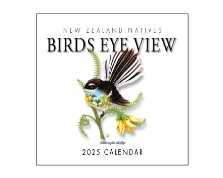 Sophie Blokker Calendar - New Zealand Natives Birds Eye View