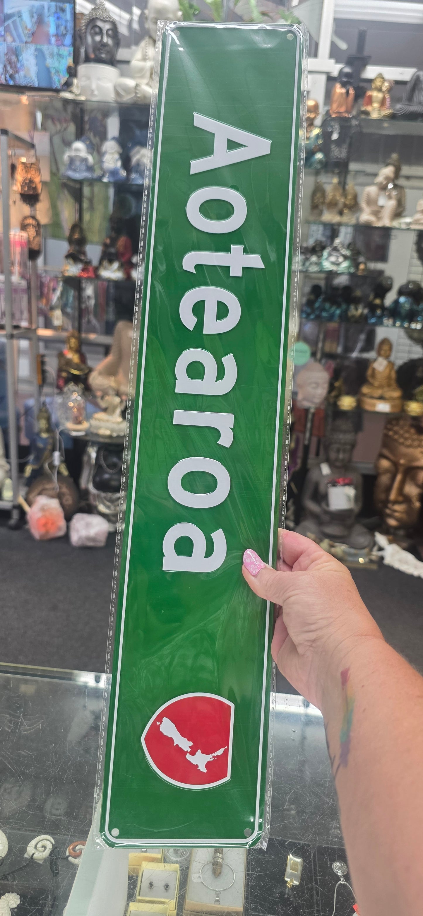 Aotearoa Street Sign