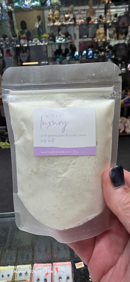 Milk Bath Soak: Pink Champagne & Exotic Fruits
