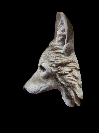 Wolf Head  Wall Hanging