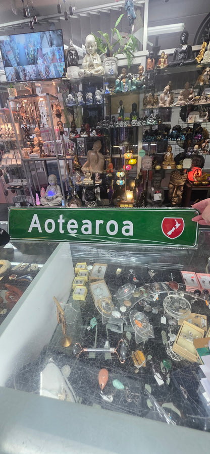 Aotearoa Street Sign
