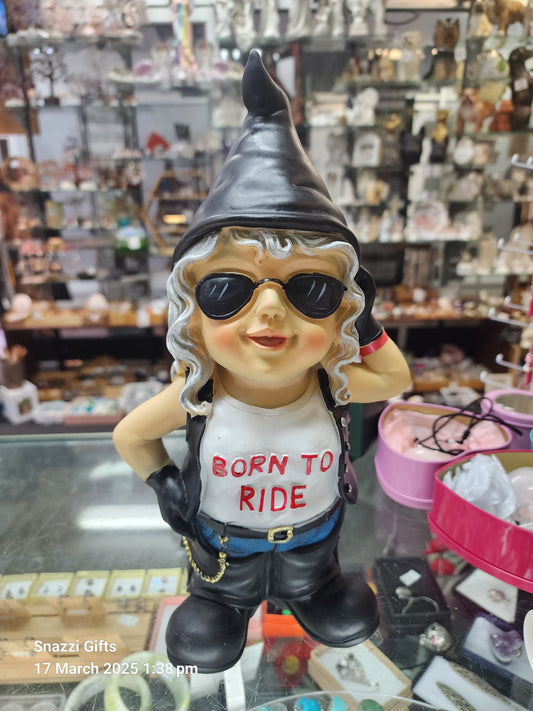 Biker Gnome Girl