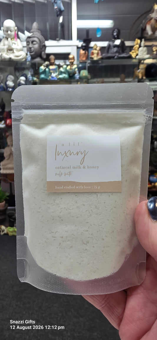 Milk Bath Soak: Oatmeal Milk & Honey