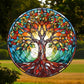 Tree Of Life Stained Glass Hanger