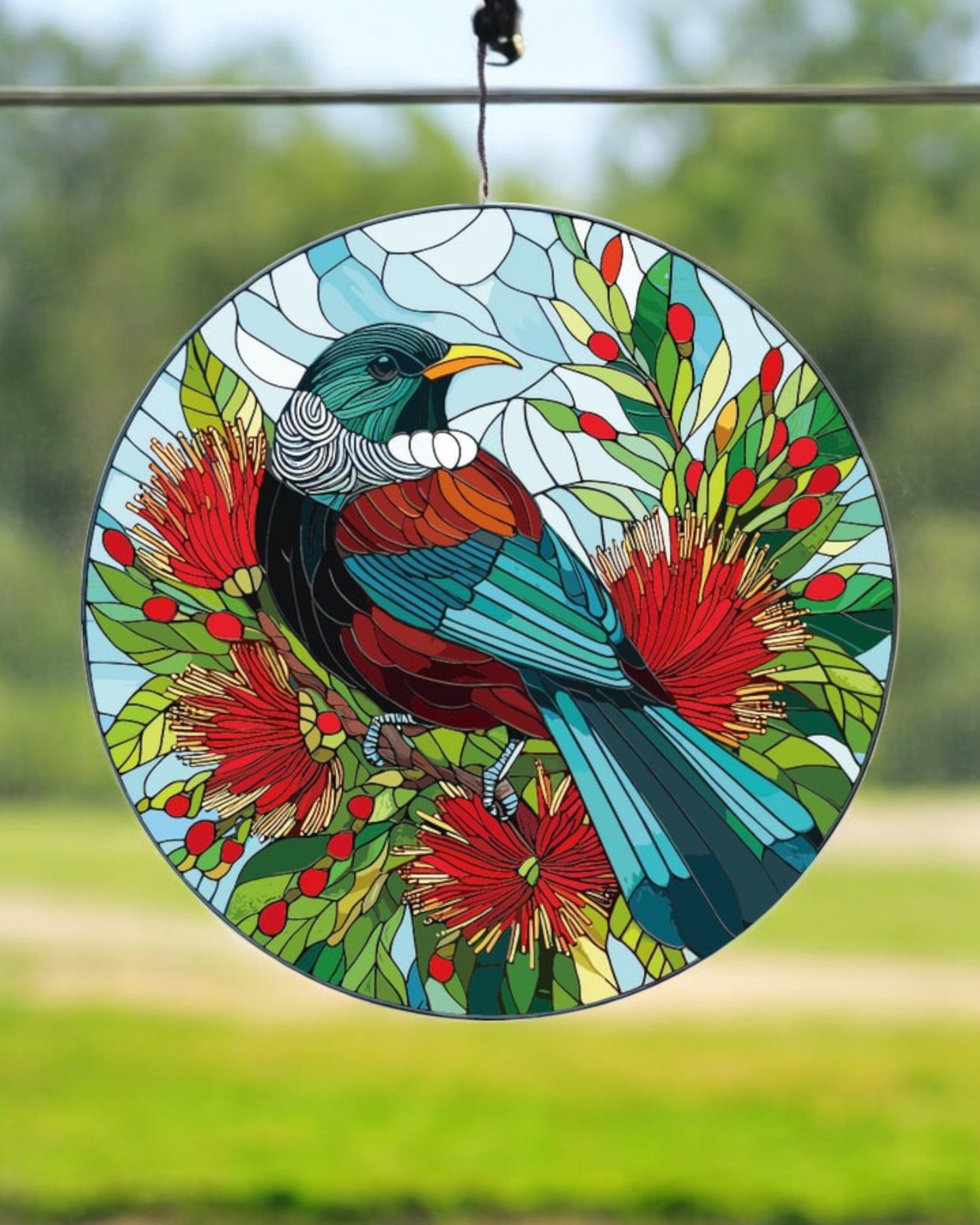 Tui Stained Glass Hanger