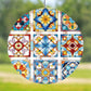 Moroccan Tile Stained Glass Hanger