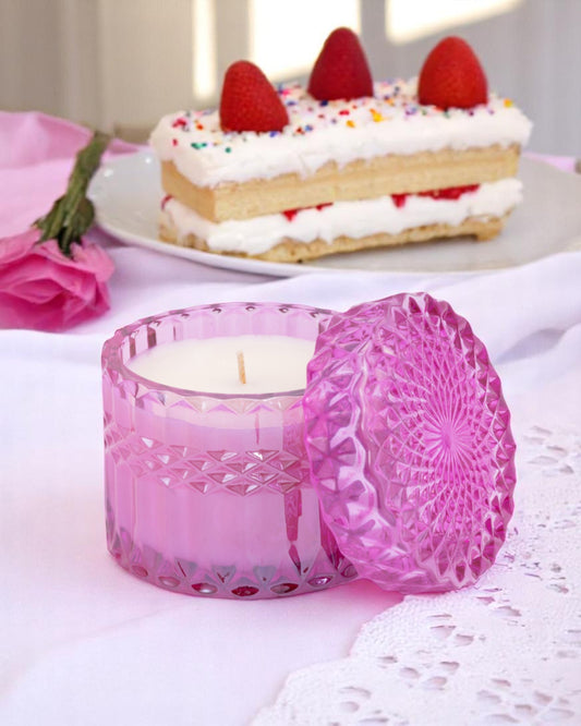 Cake for Breakfast  Petite Shimmer Candle 8oz