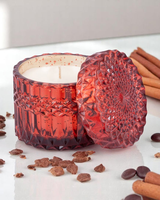 Gilded Cinnamon Petite Shimmer Candle 8oz