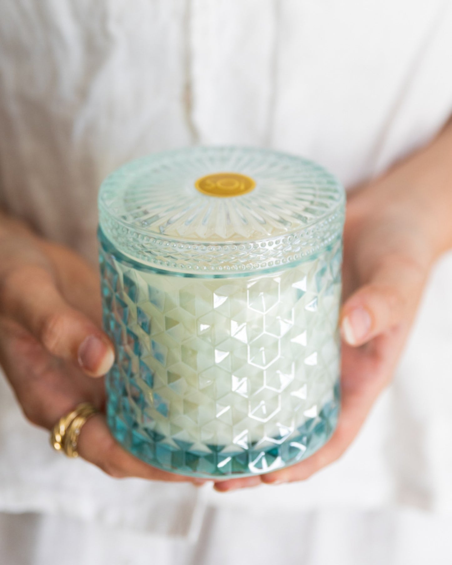 Lotus Blossom Acai Shimmer Candle 15oz