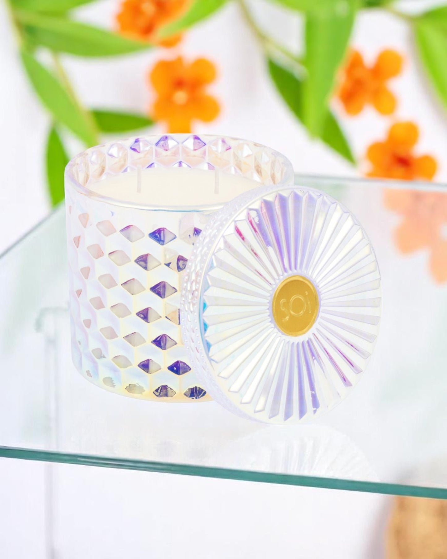 Island Blossom Shimmer Candle 15oz