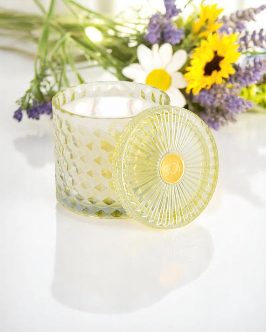 Morning Blooms Shimmer Candle 15oz