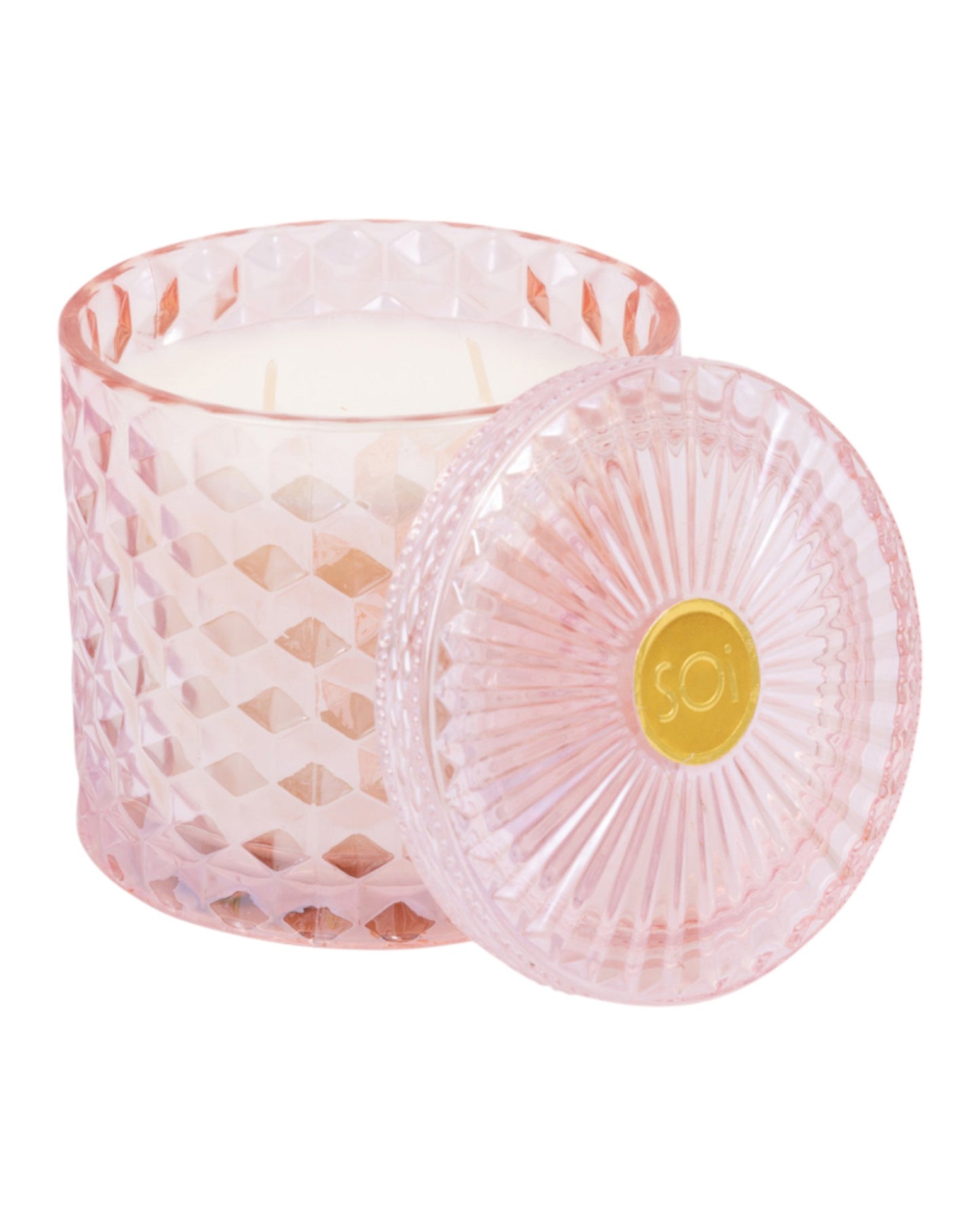 Pink Chiffon Shimmer Candle 15oz