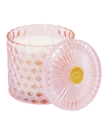 Pink Chiffon Shimmer Candle 15oz