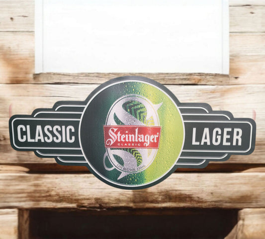 Embossed Man Cave Steinlager